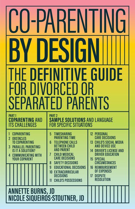 Annette Burns: Co-Parenting by Design, Buch