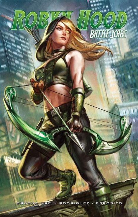 Joe Brusha: Robyn Hood: Battle Scars, Buch