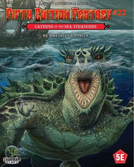 Brendan Lasalle: Fifth Edition Fantasy #22: Caverns of the Sea Strangers, Buch