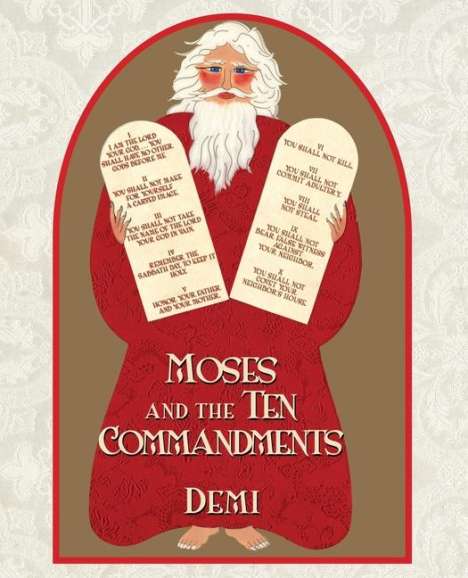 Demi: Moses and the Ten Commandments, Buch