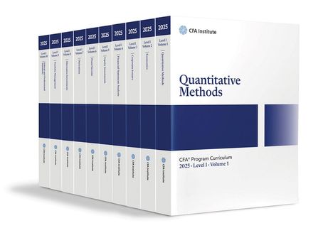 Cfa Institute: 2025 Cfa Program Curriculum Level I Box Set, Buch