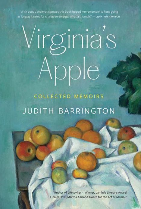 Judith Barrington: Virginia's Apple, Buch