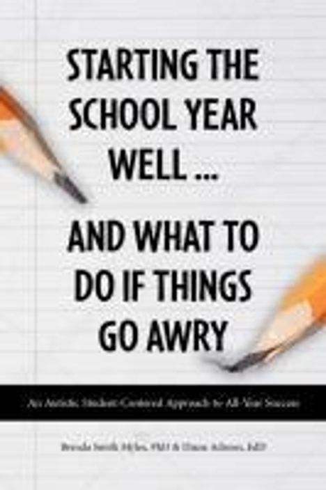 Diane Adreon: Starting the School Year Well ... and What to Do If Things Go Awry, Buch