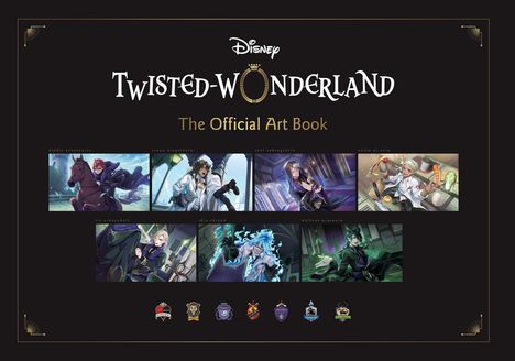 Square Enix: Disney Twisted-Wonderland: The Official Art Book, Buch