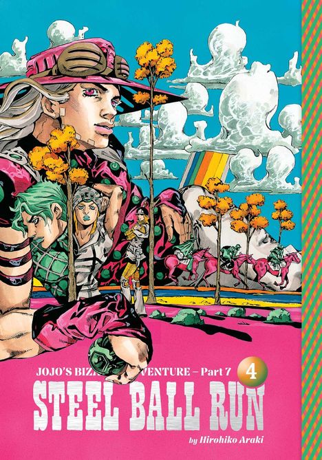 Hirohiko Araki: Jojo's Bizarre Adventure: Part 7--Steel Ball Run, Vol. 4, Buch