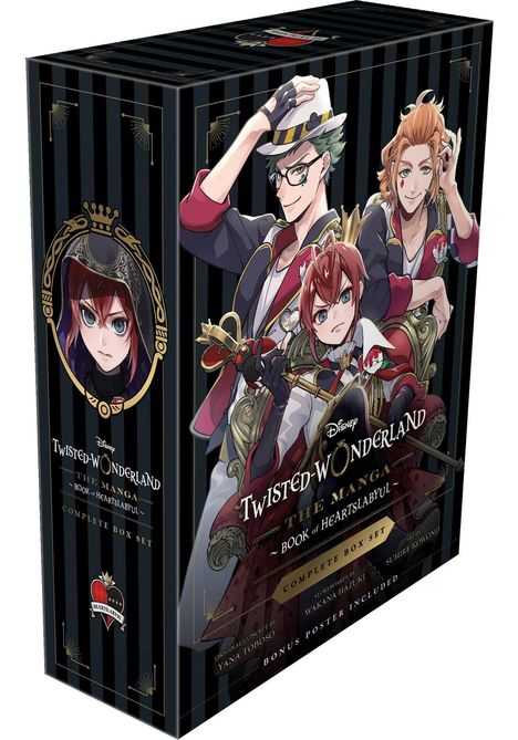 Wakana Hazuki: Disney Twisted-Wonderland: The Manga - Book of Heartslabyul Complete Box Set, Buch