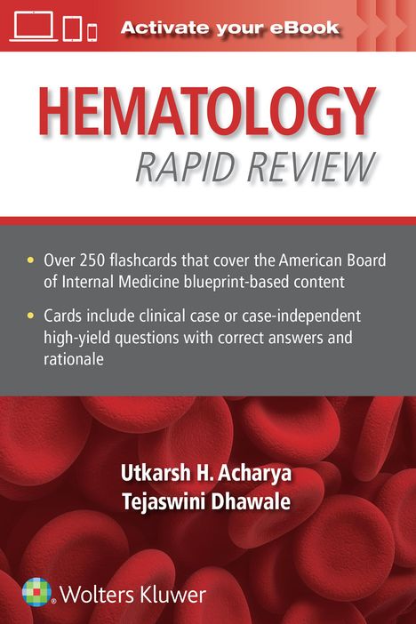 Acharya, Utkarsh H., DO, FACP: Acharya, U: Hematology Rapid Review, Buch