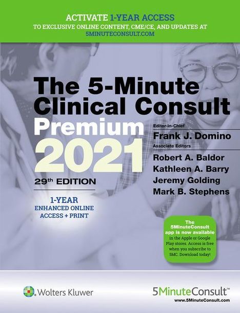 Frank J. Domino: Domino, F: 5-Minute Clinical Consult 2021 Premium, Buch