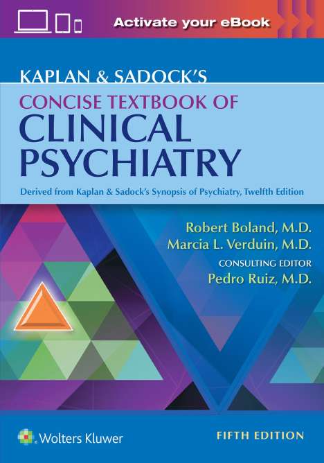 Robert Boland: Kaplan &amp; Sadock's Concise Textbook of Clinical Psychiatry, Buch