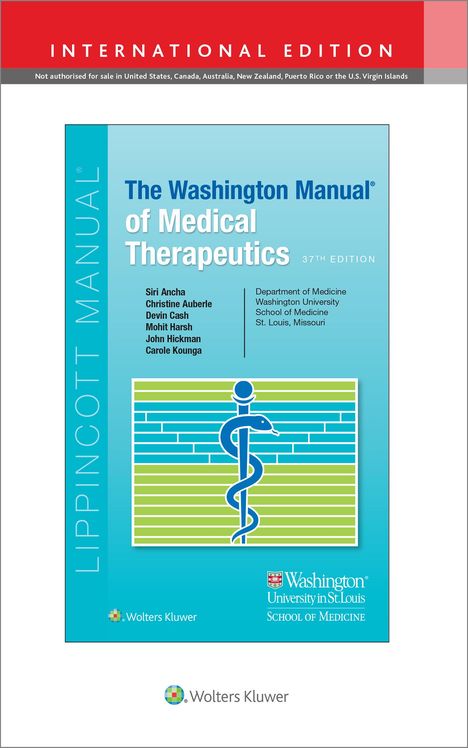 Carole Kounga: The Washington Manual of Medical Therapeutics, Buch