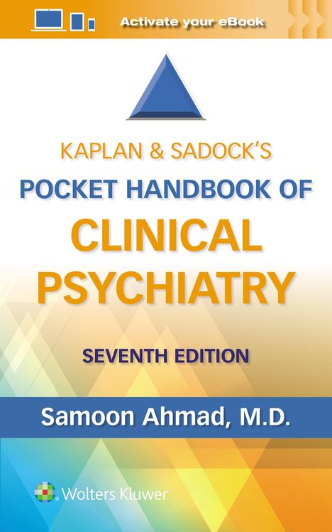 Samoon Ahmad: Kaplan &amp; Sadock's Pocket Handbook of Clinical Psychiatry, Buch