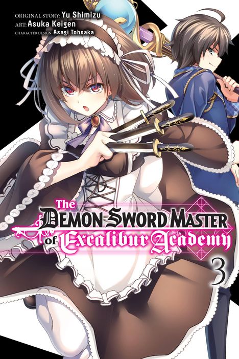 Yuu Shimizu: The Demon Sword Master of Excalibur Academy, Vol. 3 (manga), Buch