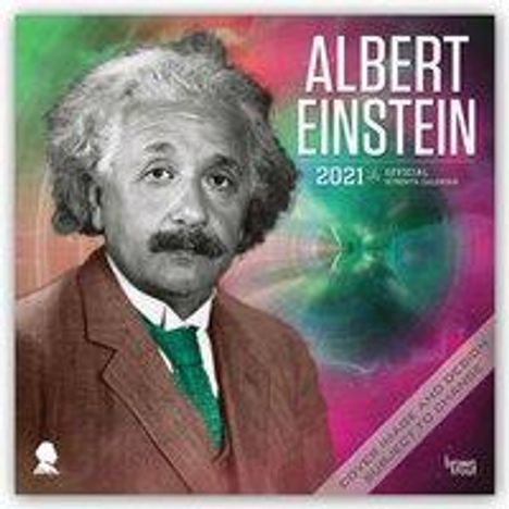 Albert Einstein 2021 - 18-Monatskalender, Kalender