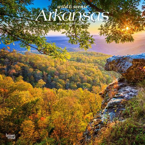 Arkansas Wild &amp; Scenic 2024 Square, Kalender