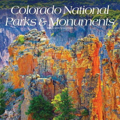 Colorado National Parks &amp; Monuments 2024 Square, Kalender