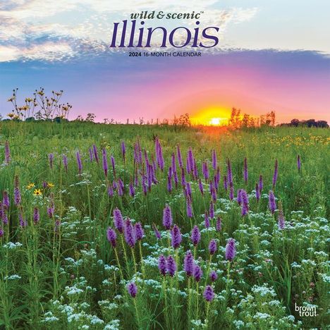 Illinois Wild &amp; Scenic 2024 Square, Kalender