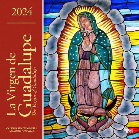 La Virgen de Guadalupe 2024 Square Spanish English, Kalender