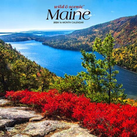 Maine Wild &amp; Scenic 2024 Square, Kalender