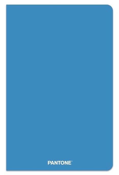 Browntrout: Pantone Official Blue 5.25 X 8.25 Inch Lined Compact Journal Non-Dated, Kalender