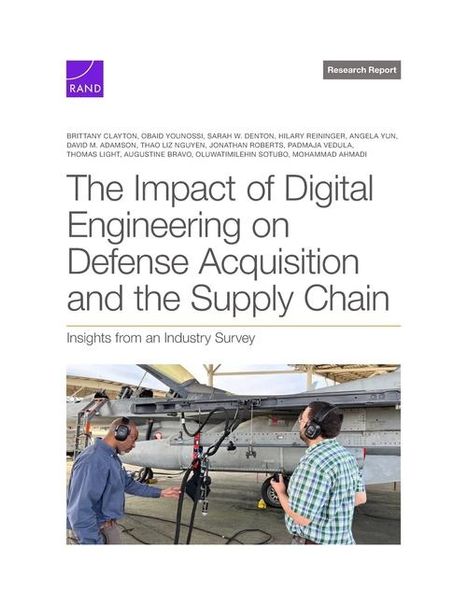 Brittany Clayton: Impact of Digital Engineering on Defense Acquisition and the Supply Chain, Buch