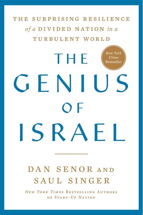 Saul Singer: The Genius of Israel: What One Small Nation Can Teach the World, Buch