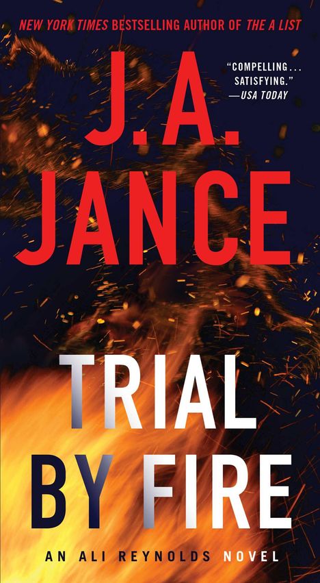 J A Jance: Trial by Fire, Buch