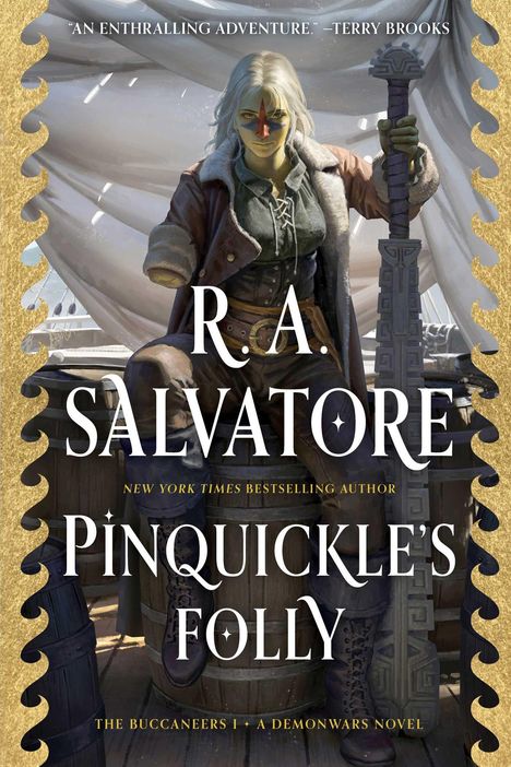 R A Salvatore: Pinquickle's Folly, Buch