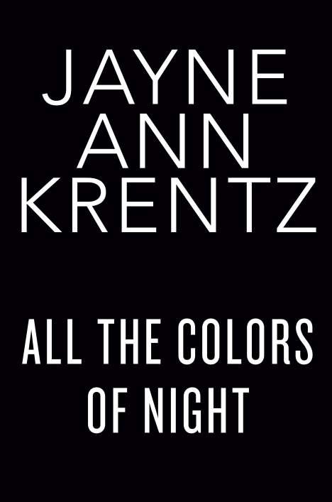 Jayne Ann Krentz: All the Colors of Night, Buch