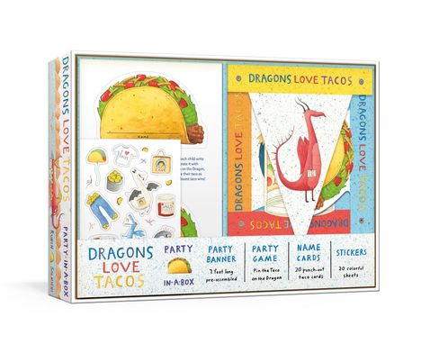 Adam Rubin: Dragons Love Tacos Party-in-a-Box, Buch