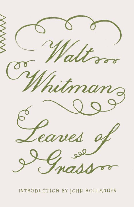 Walt Whitman: Leaves Of Grass, Buch