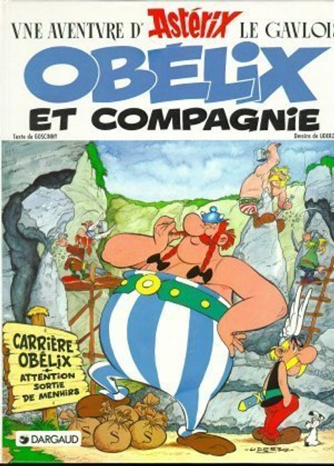 René Goscinny: Asterix 23. Obelix et compagnie, Buch