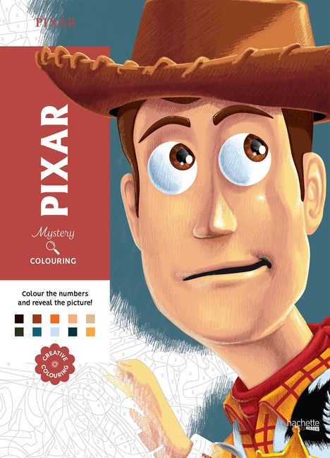 Jer?my Mariez: Mystery Colouring - Pixar, Buch