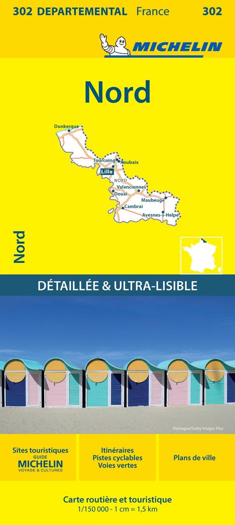 Michelin: Nord - Michelin Local Map 302, Karten