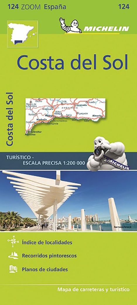 Michelin: Costa del Sol - Zoom Map 124, Karten