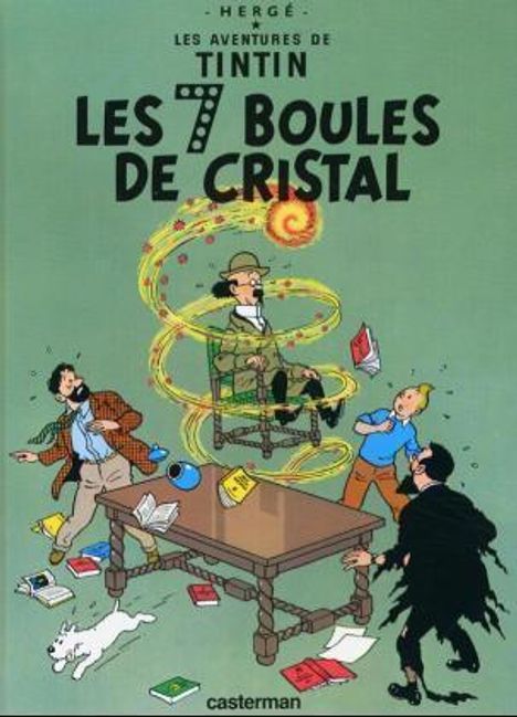 Herge: Les Aventures de Tintin 13. Les 7 Boules de Cristal, Buch