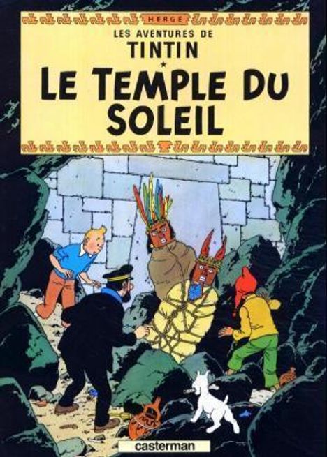 Herge: Les Aventures de Tintin 14. Le temple du soleil, Buch