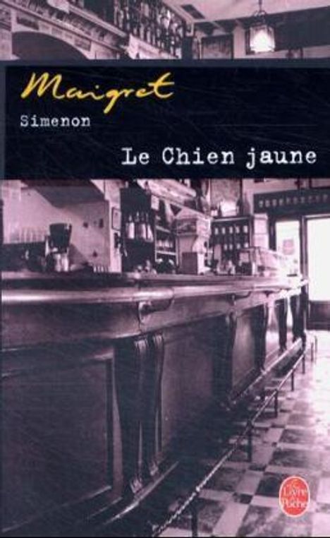 Georges Simenon: Le Chien Jaune, Buch