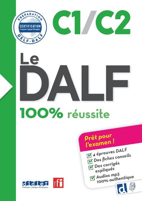 Le DALF - 100% réussite - C1/C2, Buch