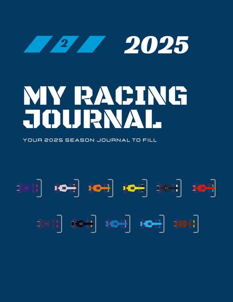 (Mrj) My Racing Journal: My Racing Journal 2025: Your season journal to fill, Buch