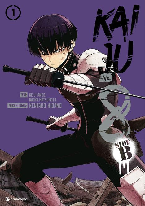 Naoya Matsumoto Keiji Ando: Kaiju No. 8 side B - Band 1, Buch