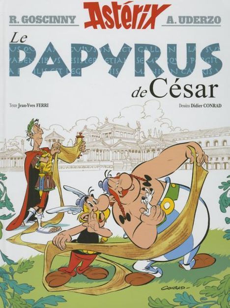 René Goscinny: Asterix 36. Le Papyrus de César, Buch