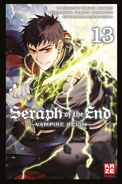 Takaya Kagami: Seraph of the End 13, Buch