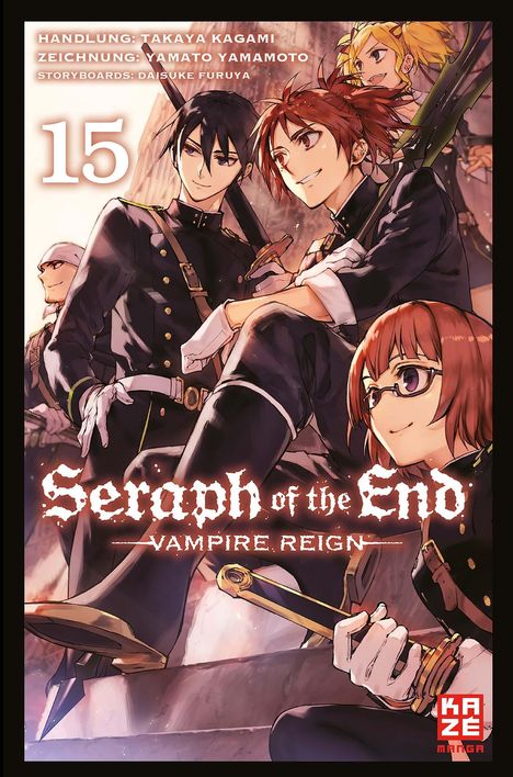 Takaya Kagami: Seraph of the End 15, Buch