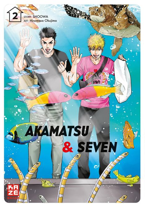 Hiromasa Okujima: Akamatsu & Seven - Band 2, Buch