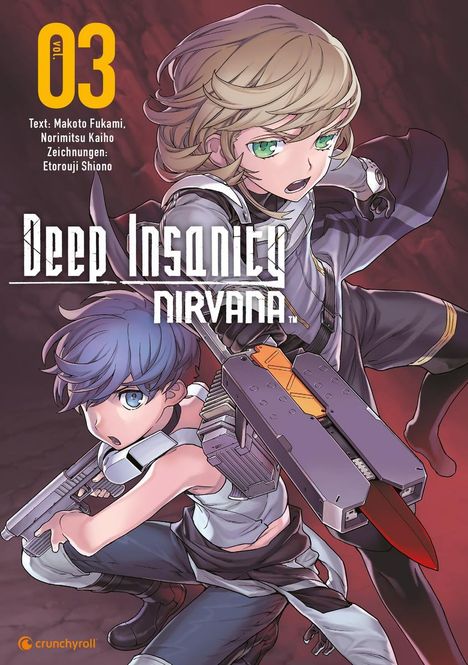 Eterouji SHIONO: Deep Insanity: Nirvana - Band 3, Buch