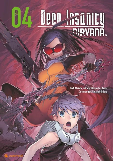 Etorouji Shiono: Deep Insanity: Nirvana - Band 4, Buch