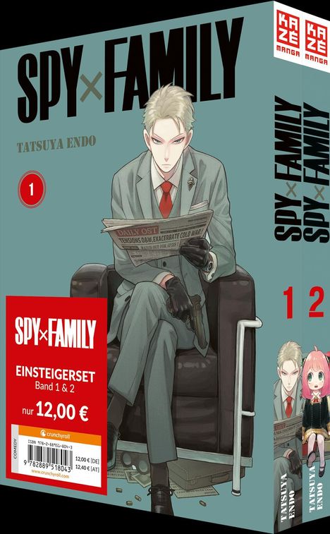 Tatsuya Endo: Spy x Family - Einsteigerset - Band 1 &amp; 2, Buch