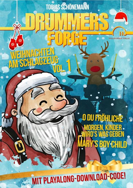 Drummers Forge:Weihnachten am Schlagzeug, Buch
