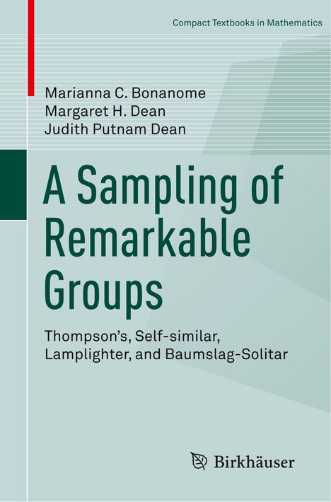 Marianna C. Bonanome: A Sampling of Remarkable Groups, Buch