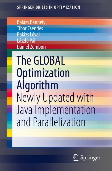 Balázs Bánhelyi: The GLOBAL Optimization Algorithm, Buch